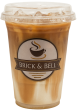 Iced mocha coffee cup